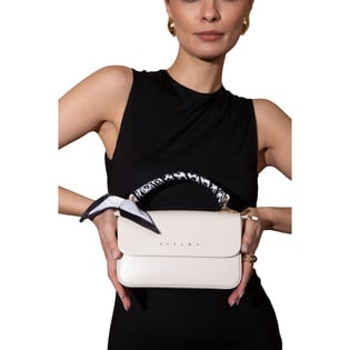 Sisley Sly 175 Kadın El Çantası Beyaz