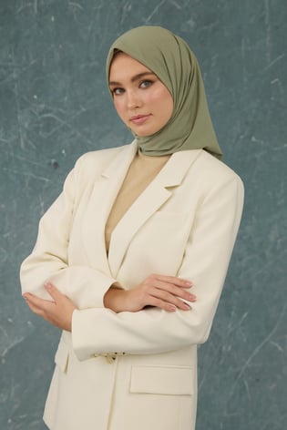 Su Yeşili Comfy Yok Eşarp -  10001-23