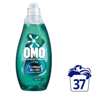 OMO EXPRESS FRESH BEYAZ&RENK ÇAMAŞIR DETERJANI 1480 ML