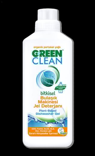 Green Clean Bitkisel Bulaşık Makinesi Jel Deterjan 1000 Ml