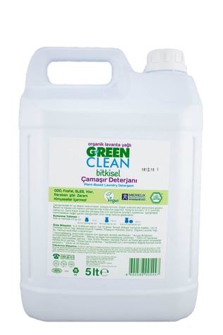 U Green Clean Bitkisel Çamaşır Deterjanı 5 Lt