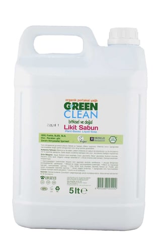 U Green Clean Bitkisel Likit Sabun 5 Lt