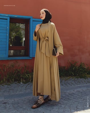 Jile Kimono Bisküvi Takım