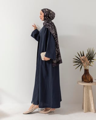 Jile Kimono Lacivert Takım