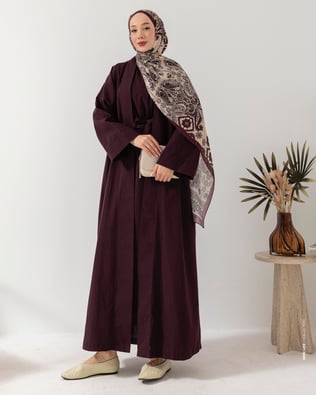 Jile Kimono Mürdüm Takım