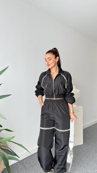 Roesa Marka Model Taş Detaylı Paraşüt Takım