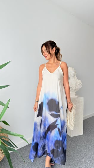 Esila Zra Model Askılı Vual Elbise 