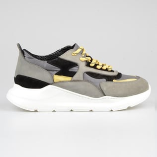 Gri Kadın Spor Sneakers Hafif Taban 