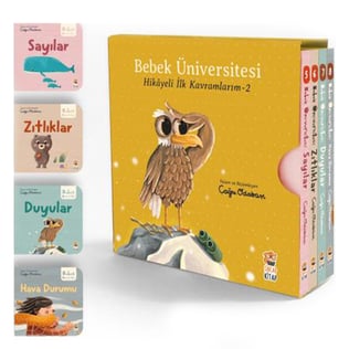 BEBEK ÜNİVERSİTESİ - HİKAYELİ İLK KAVRAMLARIM 2 Çocuk Kitapları Uzmanı - Children's Books Expert