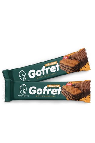 Kahve Diyarı Bitter Çikolatalı Gofret 30 gr