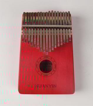 Huanyin Color Edition OM17 RD Pro Kalimba - Türkçe Kılavuz - KIRMIZI