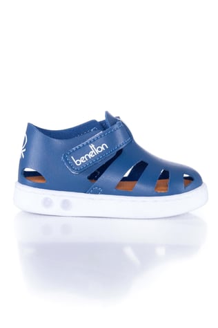 Benetton Erkek Çocuk Işıklı Sandalet Mavi BN-32007