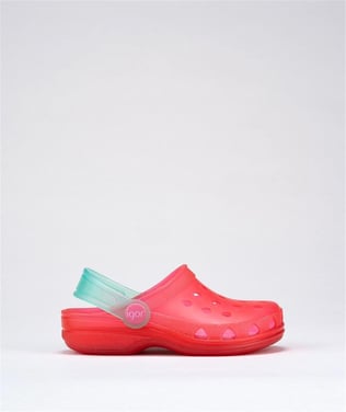 İgor Çocuk Poppy Terlik Sandalet Fuşya-Mint S10116-046
