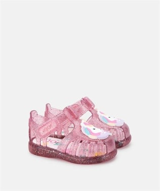 İgor Tobby Unicornio Sandalet Transparent Fuşya S10341-387
