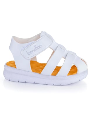 United Colors Of Benetton Çocuk Sandalet Beyaz BN-1245