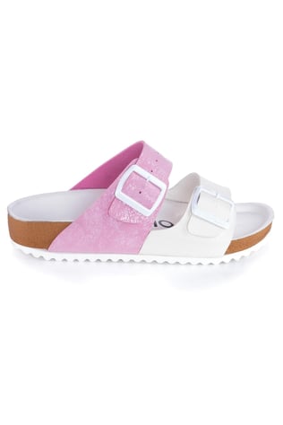 United Colors Of Benetton Kadın Terlik Pembe-Beyaz BN-1451