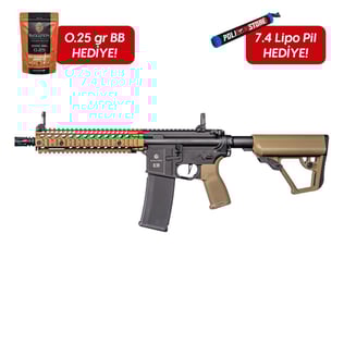 Evolution Recon 3.0 Viper MK18 Mod. 1 Tan Airsoft Tüfeği + 7.4v LiPo Pil