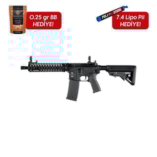 Evolution Recon MK18 Mod. 1 Airsoft Tüfeği + 7.4v LiPo Pil