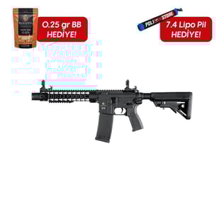 Evolution Recon Superlite Amplified Carbontech Siyah Airsoft Tüfeği + 7.4v LiPo Pil