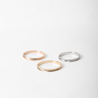 Goldstore-Altın Herringbone Yüzük