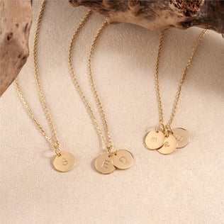 Goldstore-Disk Kolye
