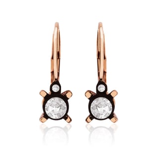 Goldstore-URL 0.32 ct. Pırlanta Klasik Tektaş Küpe