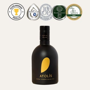 Ayolis Premium Gurme Memecik Ödüllü Yüksek Polifenollü Erken Hasat Soğuk Sıkım Natürel Sızma Zeytinyağı 500 Ml
