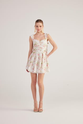 Romance Elbise Pembe