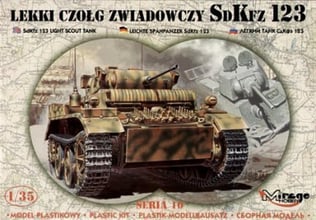35108 1/35 SDKFZ 123 LIGHT RECCE TANK