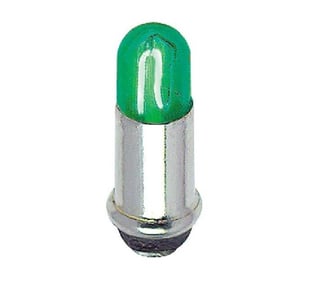6533 AMPUL-YEŞİL-3 MM. ŞAPKALI GÖVDELİ