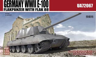 UA72067 1/72 Germany WWII E-100 Flakpanzer with FL