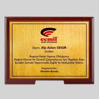 Ahşap Ayaklı Düz Plaket Yatay