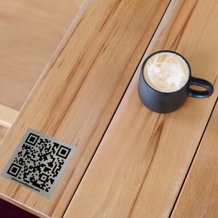 Metal QR Kod Menü 5'li