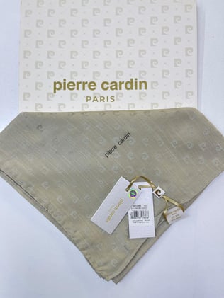 Pierre Cardin Logolu İpek Koton Jakar Eşarp 8933984 - 933