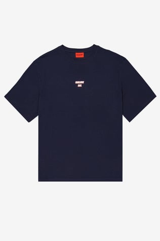 John Frank Wind Oversize Lacivert Erkek T-Shirt