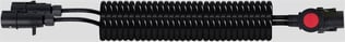15LI TIR ADAPTÖR RÖMORK FİŞİ PLASTİK POLIÜRETAN KABLOLU 4.5 METRE 2×7 + 15 LI