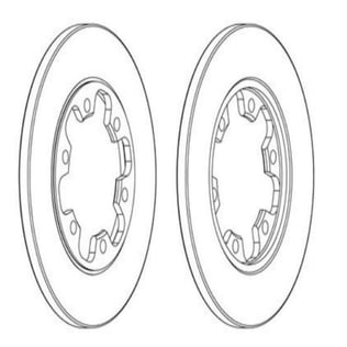 FREN DISK ARKA DUZ 308-6 ( FORD:  TRANSIT  V363 14 -  )CIFT TEKER