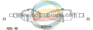 AKS SOL KOMPLE 106 GTI 1.6i (21×22×619) 48T- SAXO