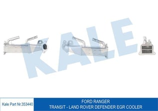 EGR SOĞUTUCU RANGER,TRANSIT, LAND ROVER DEFENDE