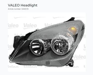 FAR SOL OPEL ASTRA H 2004/03