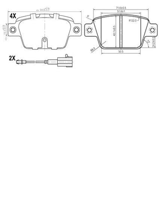 FREN BALATASI ARKA LINEA 07> BRAVO II 07> STILO 01> MULTIPLA 98> / DELTA III 08>14 / MITO 08>