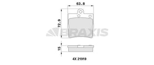 FREN BALATASI ARKA W202 95>00 S202 96>00 W203 00>07 CL203 08>11 W210 95>00 R170 96>00 R171 04>11