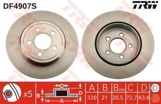FREN DİSKİ ARKA 300 C 04>12