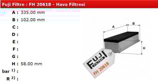 HAVA FİLTRESİ 207