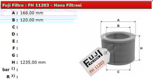 HAVA FİLTRESİ BERLINGO 1.8 D L.ROVER