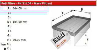HAVA FİLTRESİ BORA GOLF 4