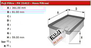 HAVA FİLTRESİ CLIO III MODUS 