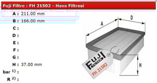 HAVA FİLTRESİ CORSA COMBO TIGRA