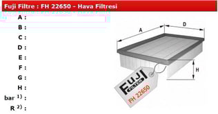 HAVA FİLTRESİ GENERAL MOTOR
