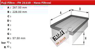 HAVA FİLTRESİ GOLF 3
